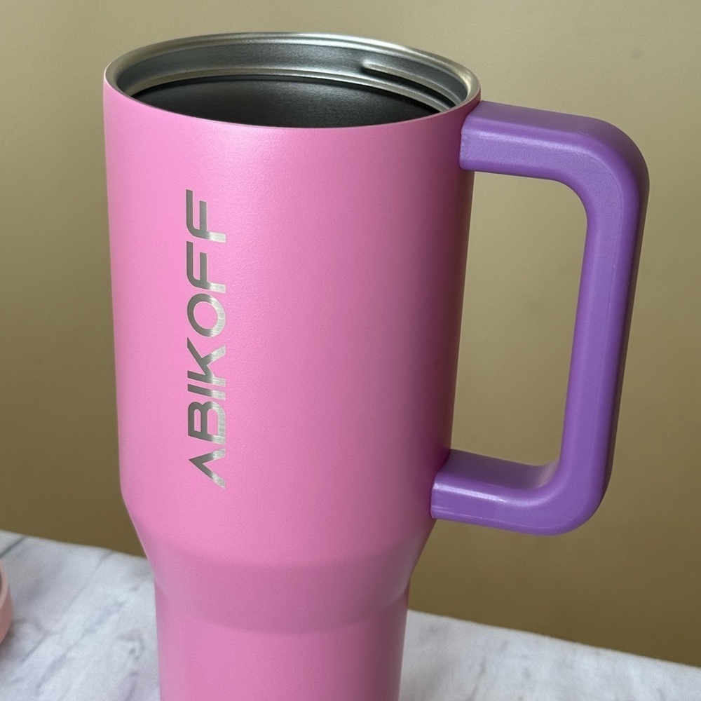 Pink and Purple Abikoff Tumbler - Picture 6 of 9